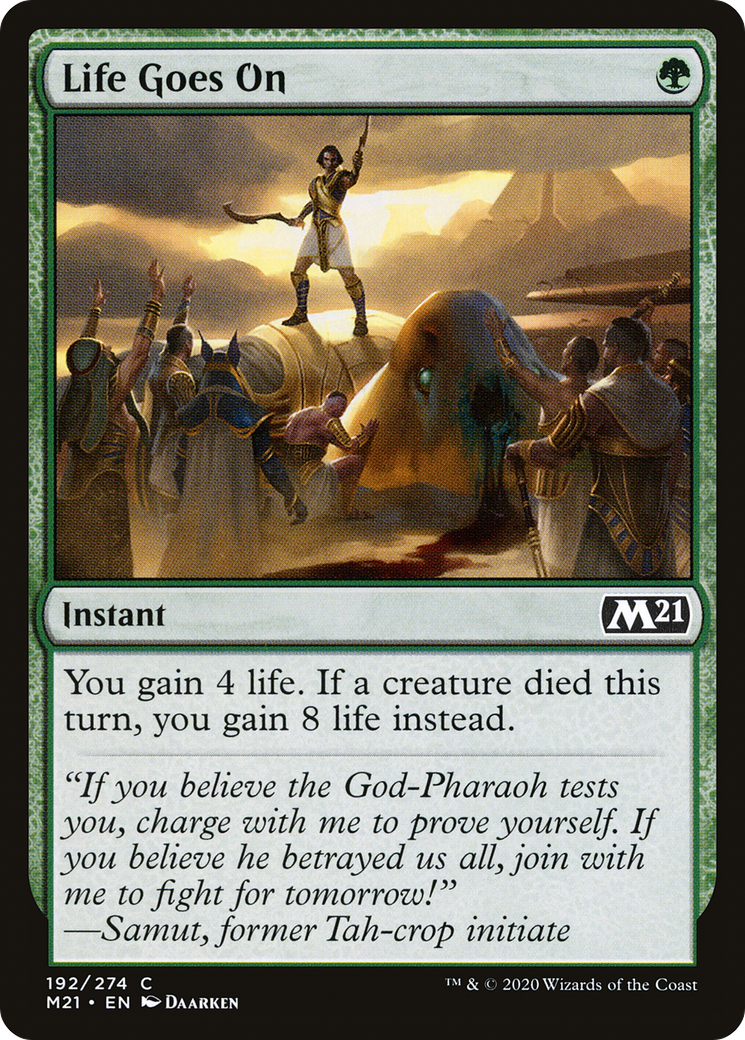 Life Goes On - Foil