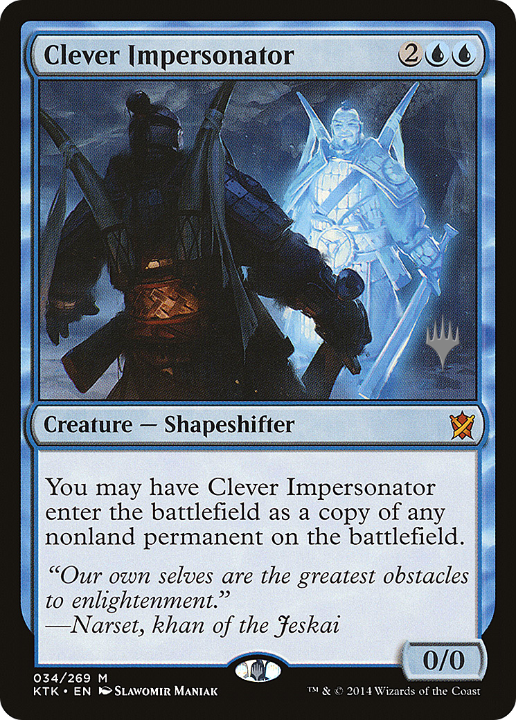 Clever Impersonator (034) (Promo Pack) - Foil