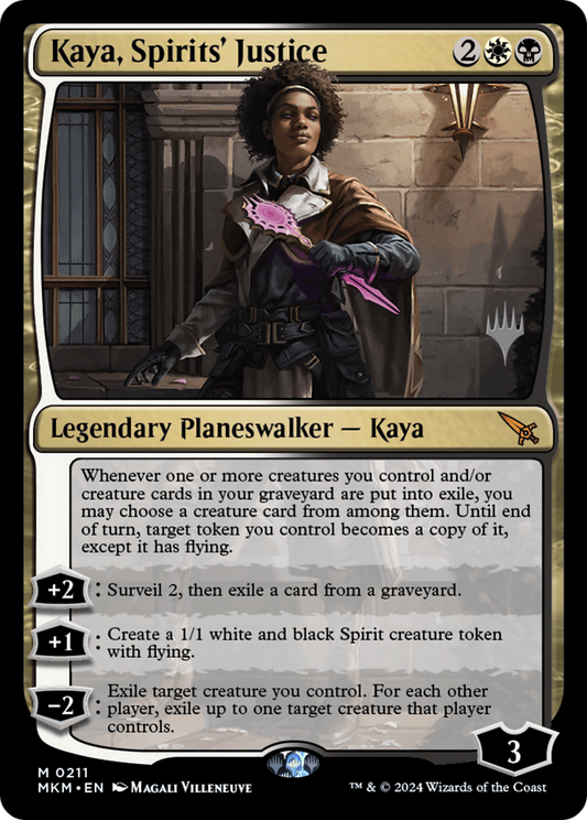 Kaya, Spirits' Justice (0211) (Promo Pack) - Foil