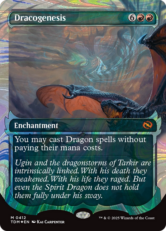 Dracogenesis (0412) (Showcase) - Halo Foil