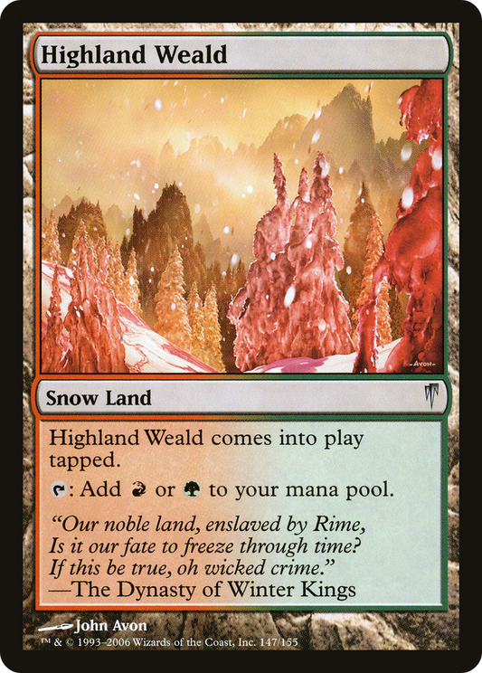 Highland Weald - Foil