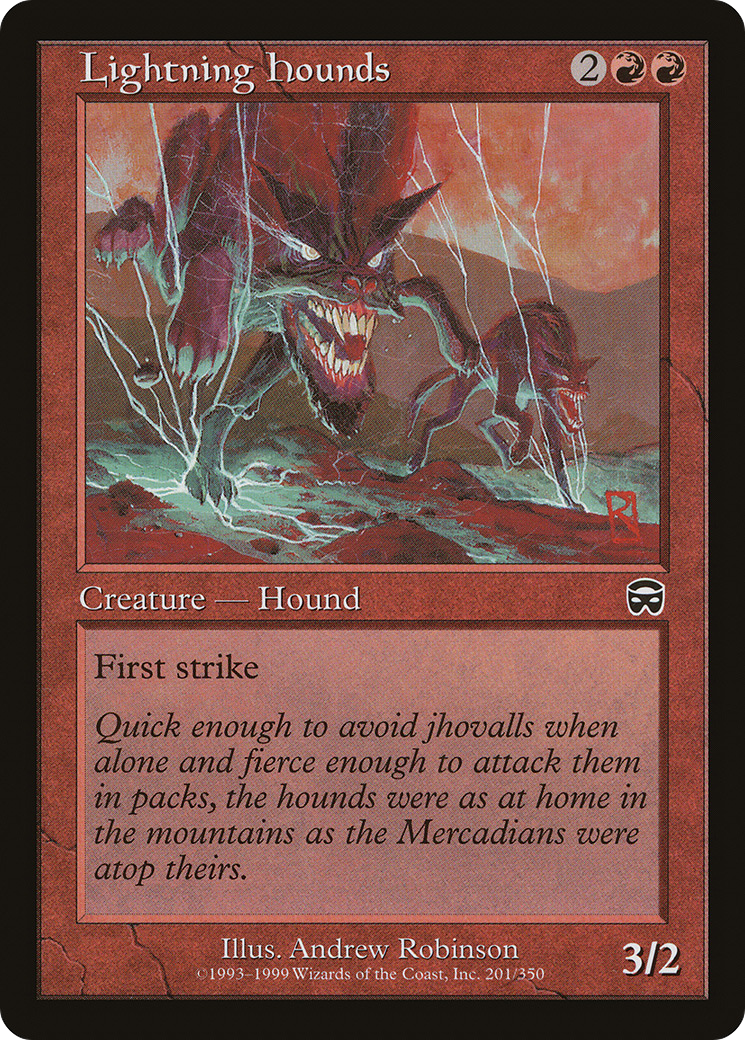 Lightning Hounds - Foil