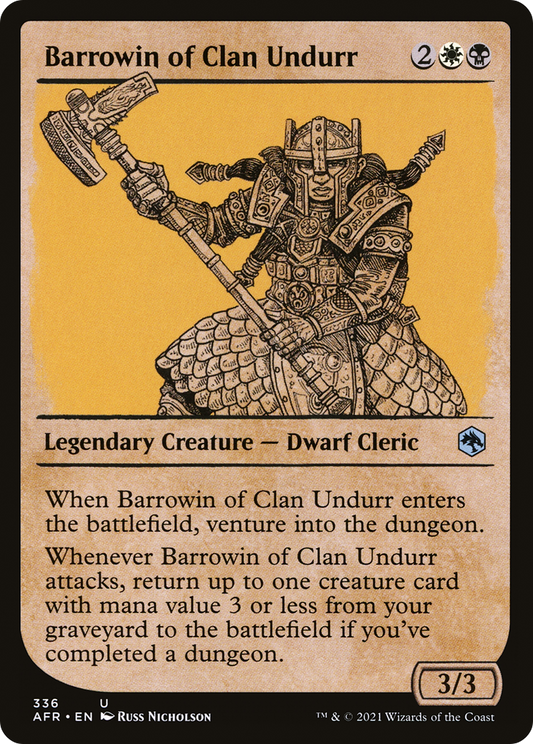 Barrowin of Clan Undurr (336) (Showcase)