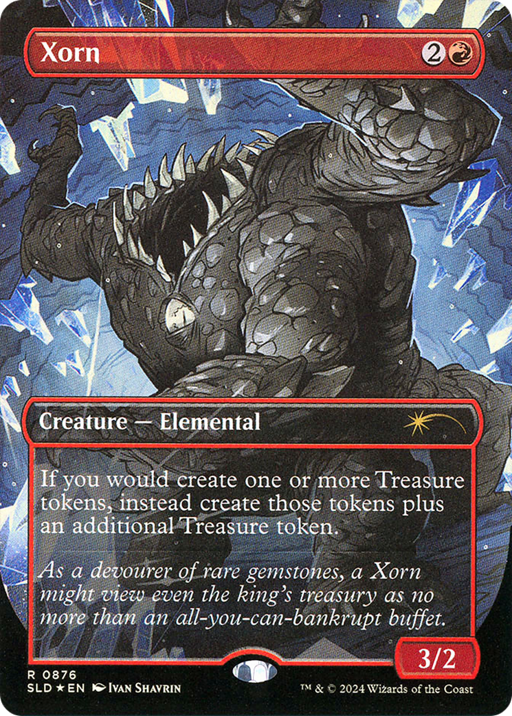 Xorn (0876) (Borderless) - Rainbow Foil