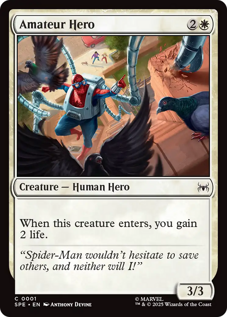 Amateur Hero (SPE) - Foil