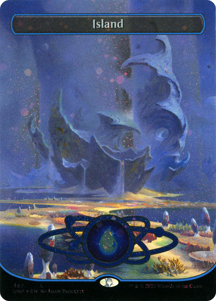 Island (487) - Galaxy Foil