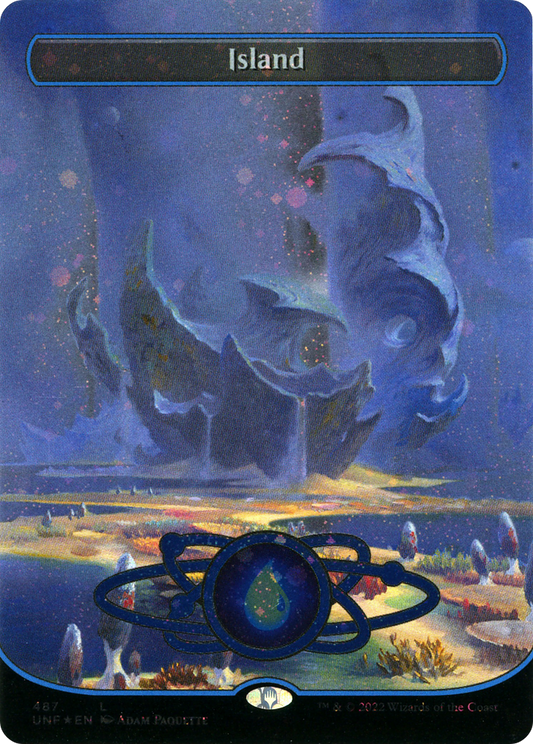 Island (487) - Galaxy Foil