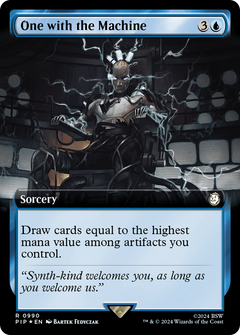 One with the Machine (0990) (Extended Art) - Surge Foil