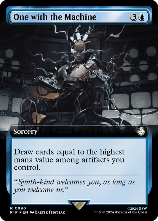 One with the Machine (0990) (Extended Art) - Surge Foil