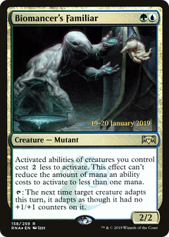 Biomancer's Familiar (158) (Prerelease) - Foil