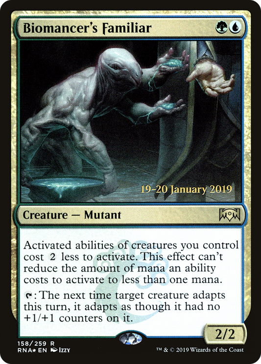 Biomancer's Familiar (158) (Prerelease) - Foil
