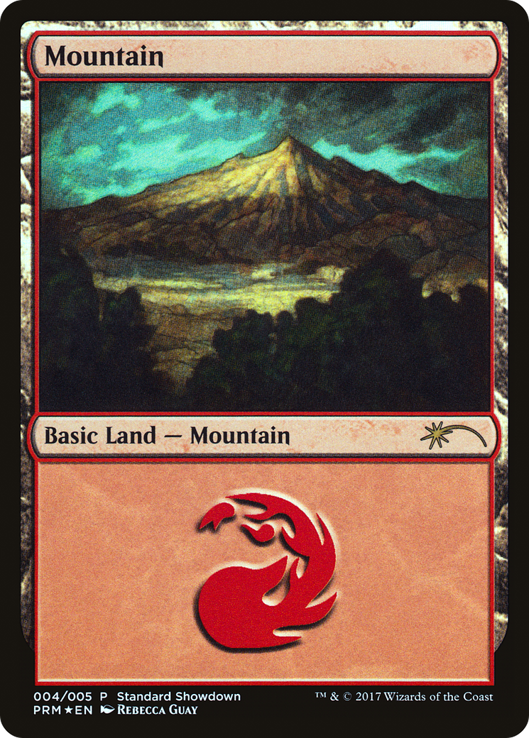 Mountain (004) (2017) (Standard Showdown) - Foil