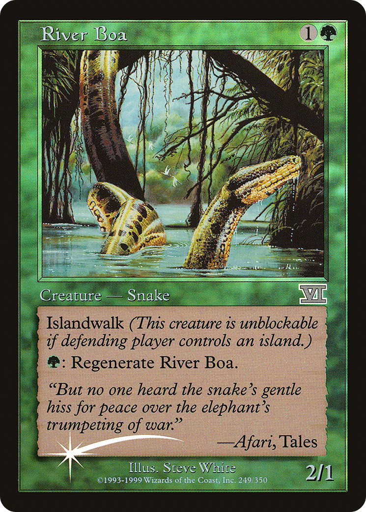 River Boa (001) (FNM) - Foil