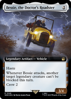 Bessie, the Doctor's Roadster (1046) (Extended Art) - Surge Foil