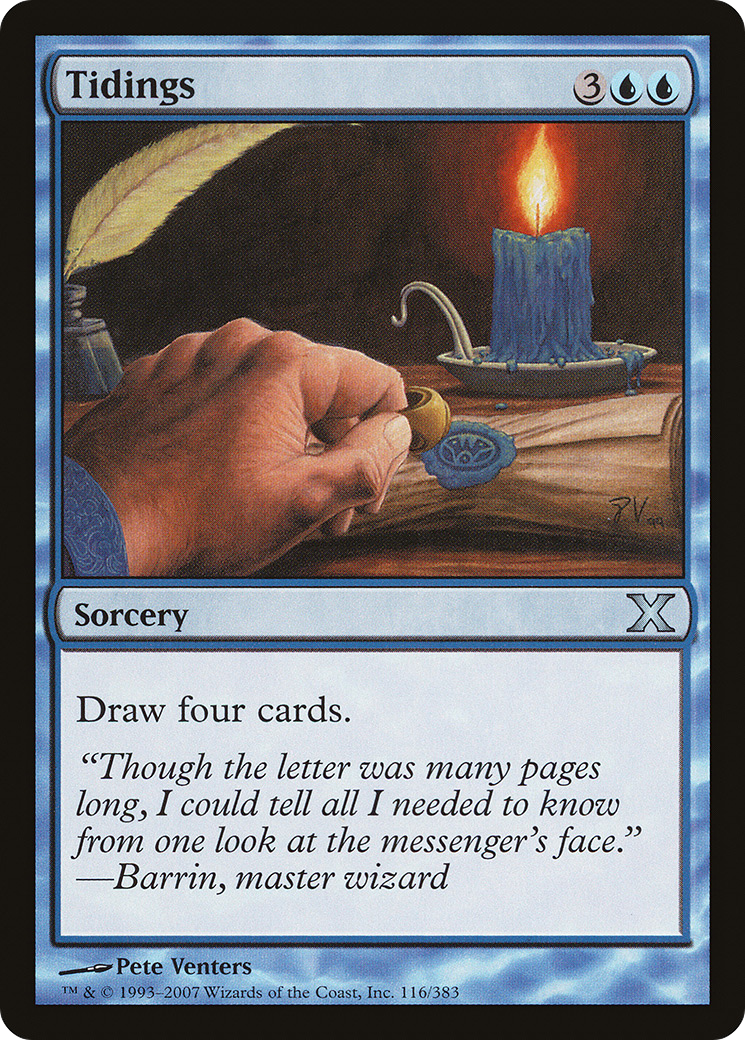 Tidings - Foil