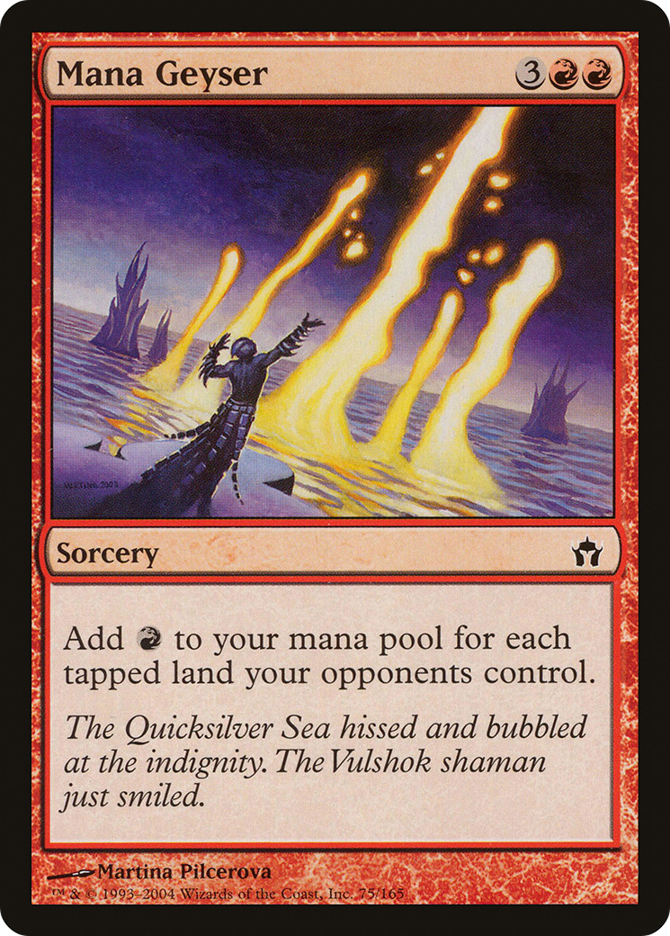 Mana Geyser - Foil
