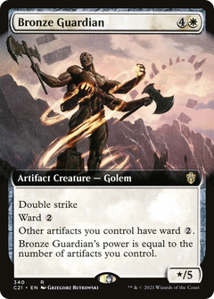 Bronze Guardian (340) (Extended Art)