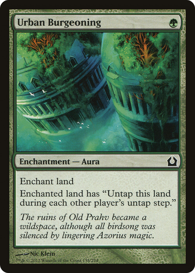 Urban Burgeoning - Foil