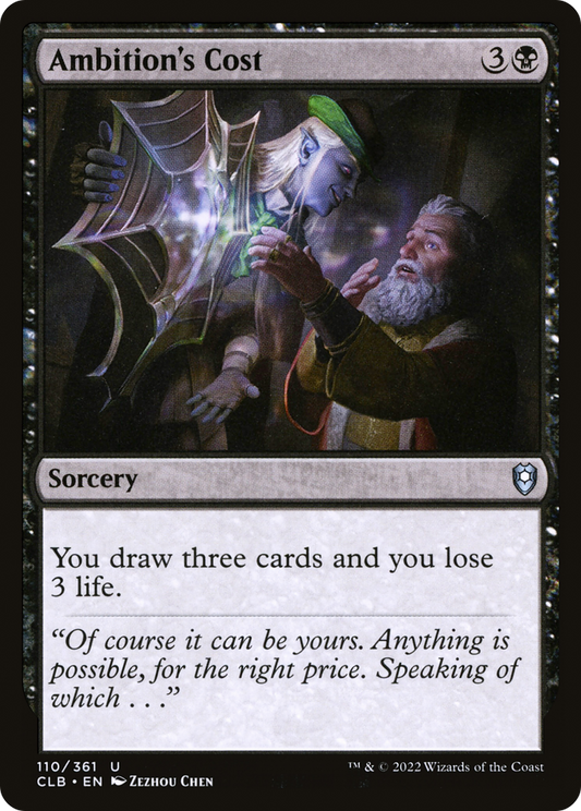 Ambition's Cost - Foil