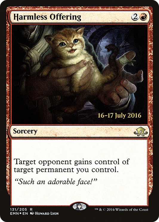 Harmless Offering (131) (Prerelease) - Foil