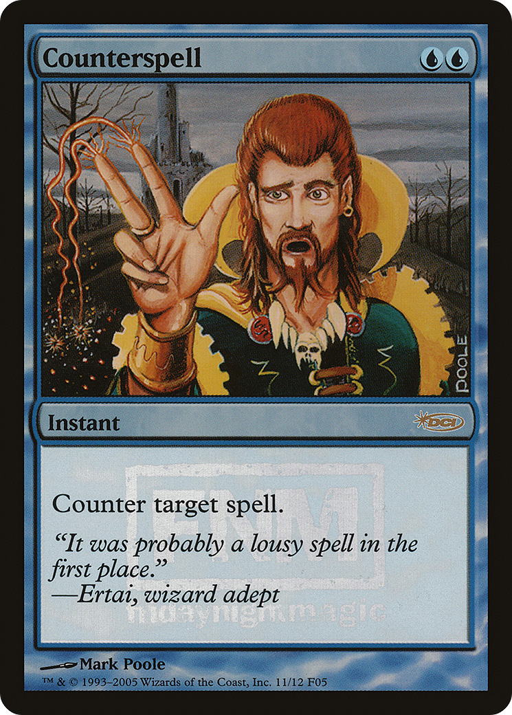 Counterspell (011) (FNM) - Foil