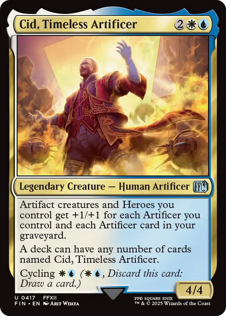 Cid, Timeless Artificer (0417)