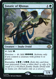Fanatic of Rhonas (0152) (Prerelease) - Foil