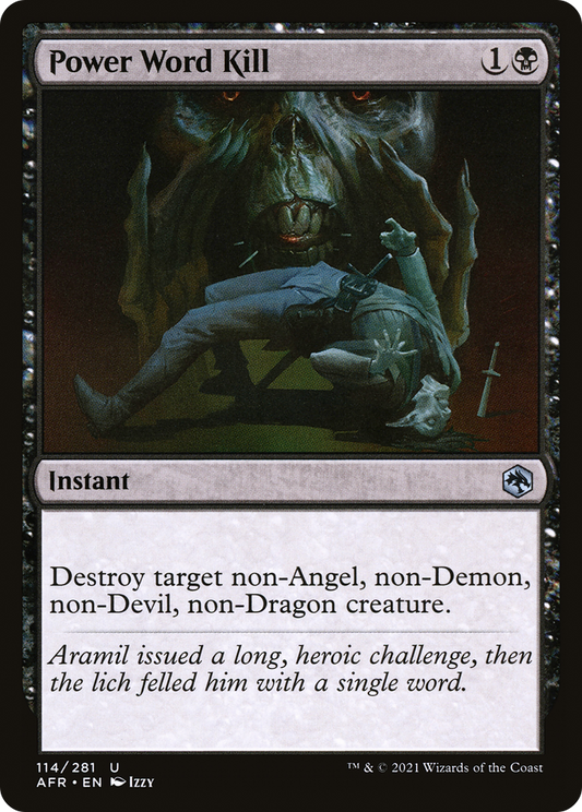 Power Word Kill - Foil