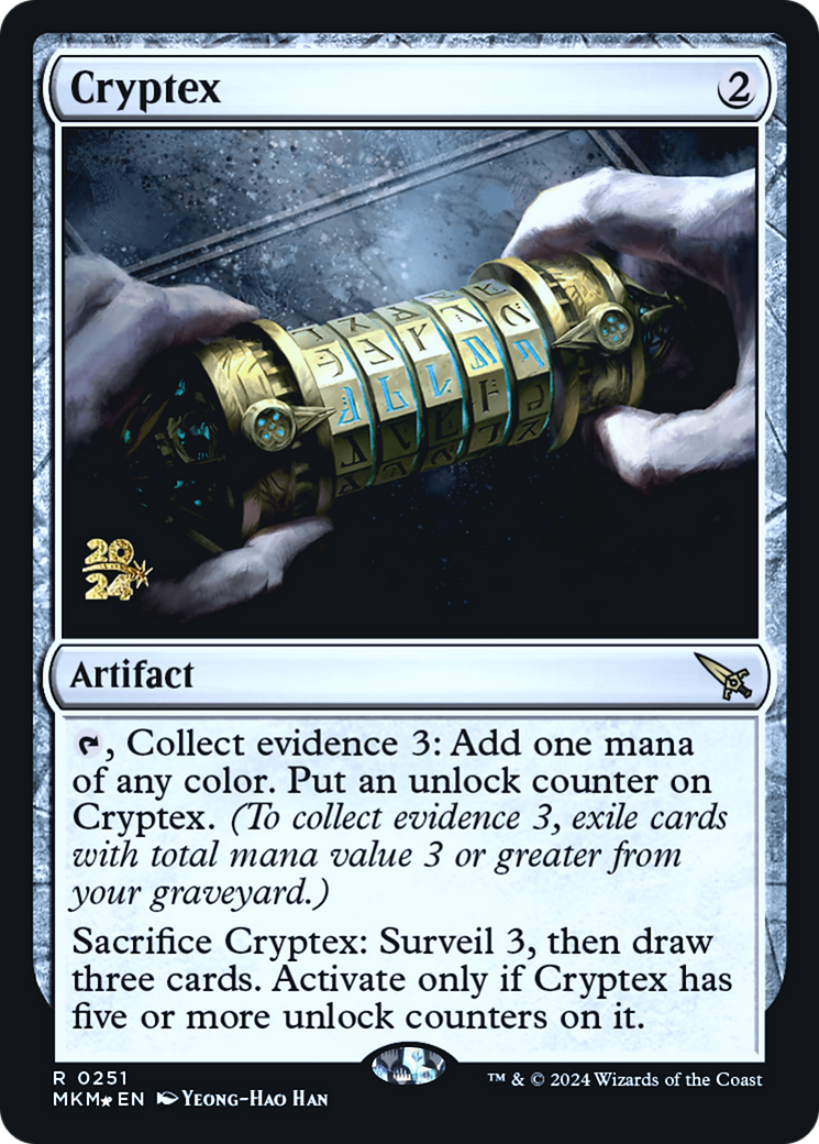 Cryptex (0251) (Prerelease) - Foil