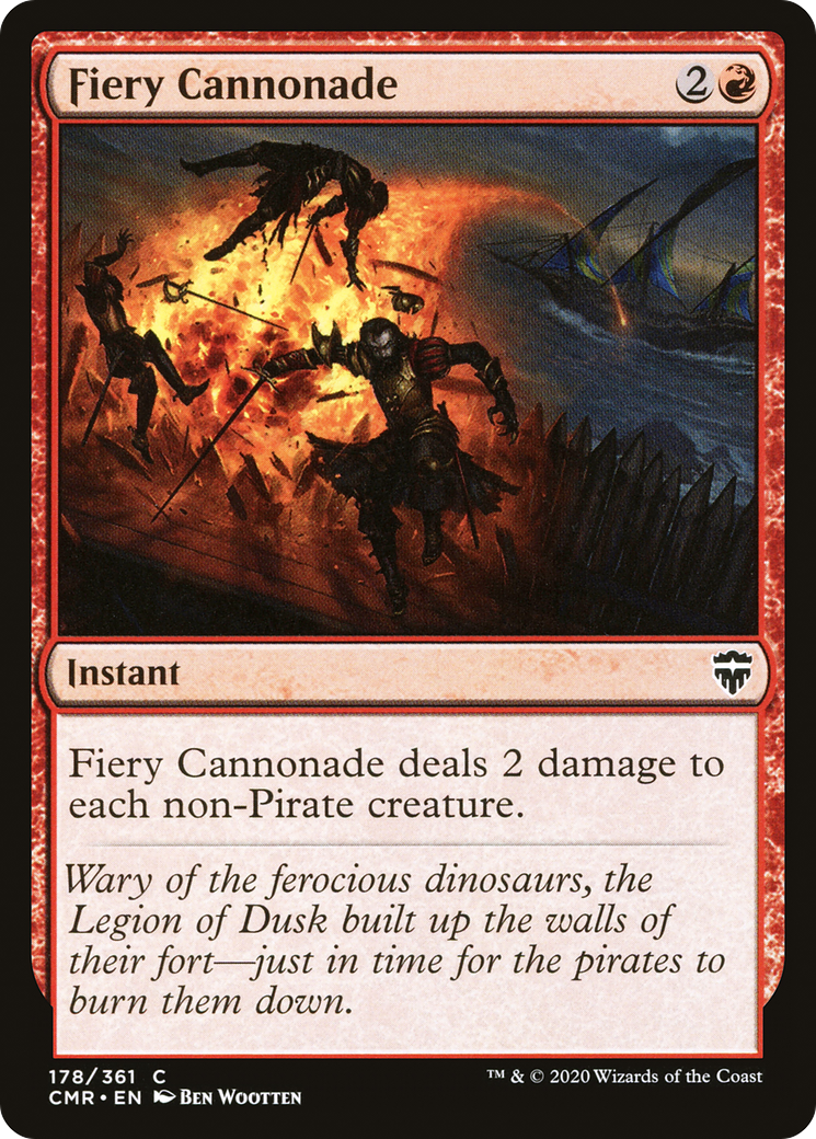 Fiery Cannonade - Foil