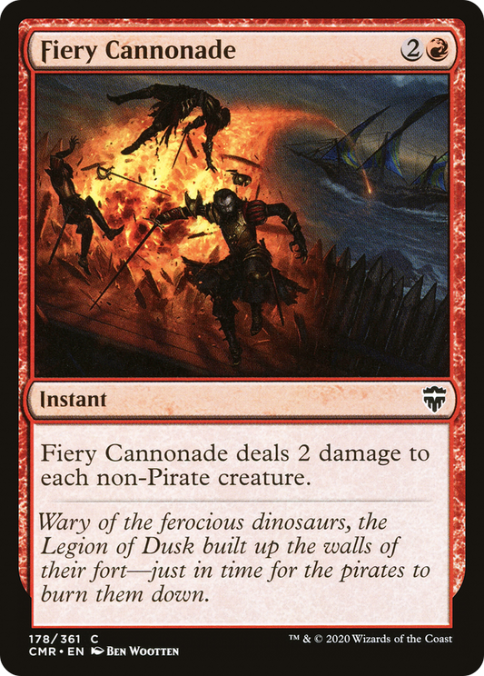 Fiery Cannonade - Foil