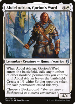 Abdel Adrian, Gorion's Ward - Foil