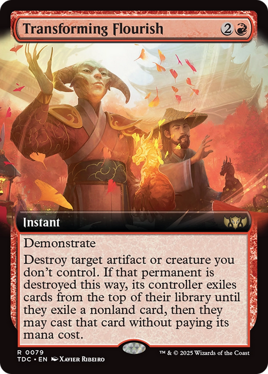Transforming Flourish (0079) (Extended Art)