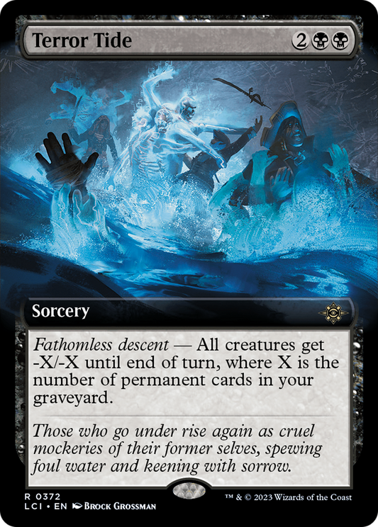 Terror Tide (0372) (Extended Art) - Foil