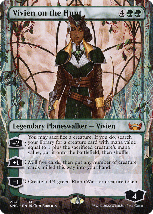 Vivien on the Hunt (283) (Borderless) - Foil