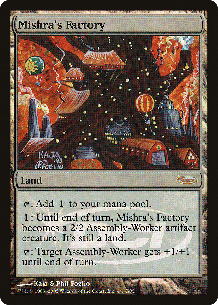 Mishra's Factory (004) (Judge) - Foil