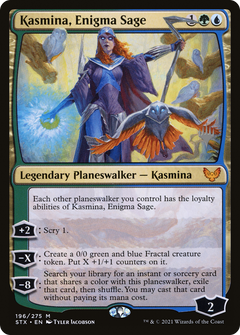 Kasmina, Enigma Sage (196) (Promo Pack) - Foil