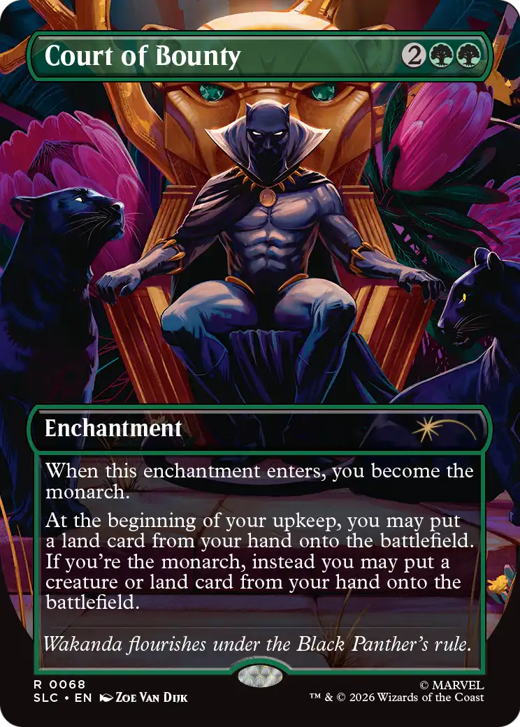 Court of Bounty (0068) (Borderless) (SLC) - Foil