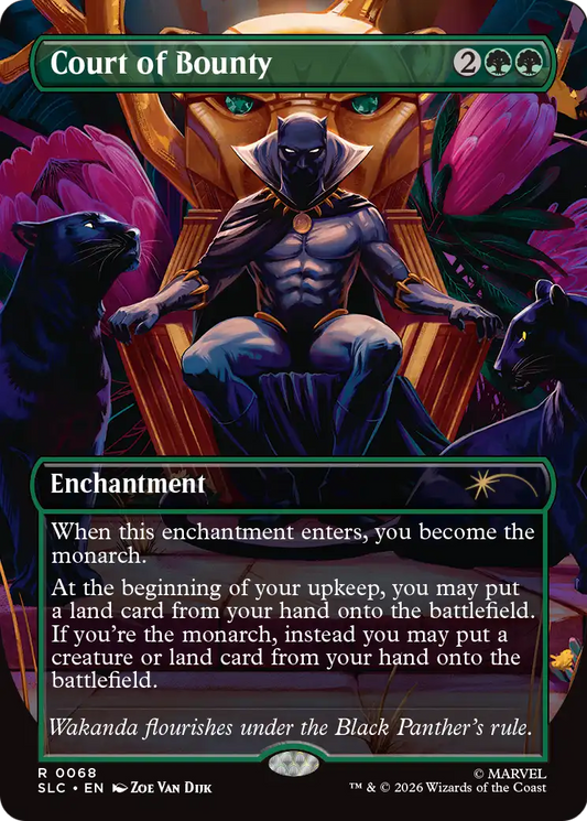 Court of Bounty (0068) (Borderless) (SLC) - Foil