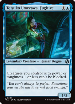 Tetsuko Umezawa, Fugitive (FRA) - Foil