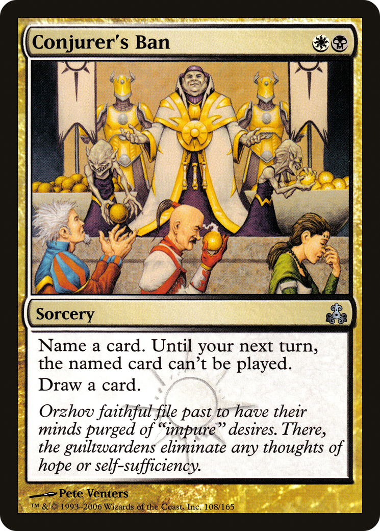 Conjurer's Ban - Foil