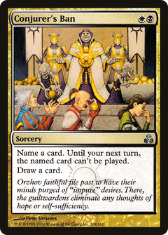 Conjurer's Ban - Foil