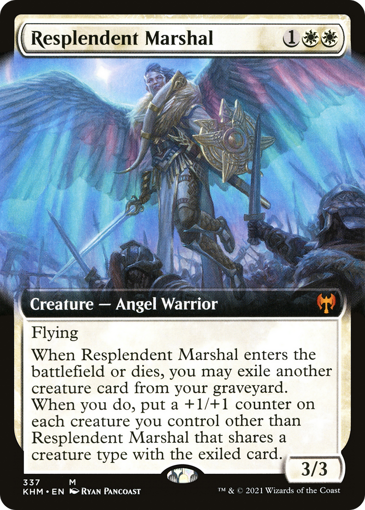 Resplendent Marshal (337) (Extended Art) - Foil