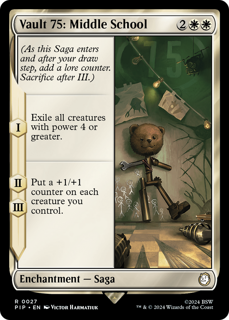 Vault 75: Middle School - Foil