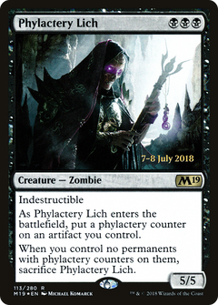 Phylactery Lich (113) (Prerelease) - Foil