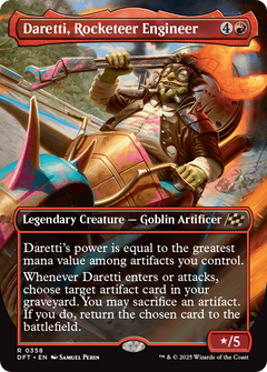 Daretti, Rocketeer Engineer (0358) (Borderless) - Foil