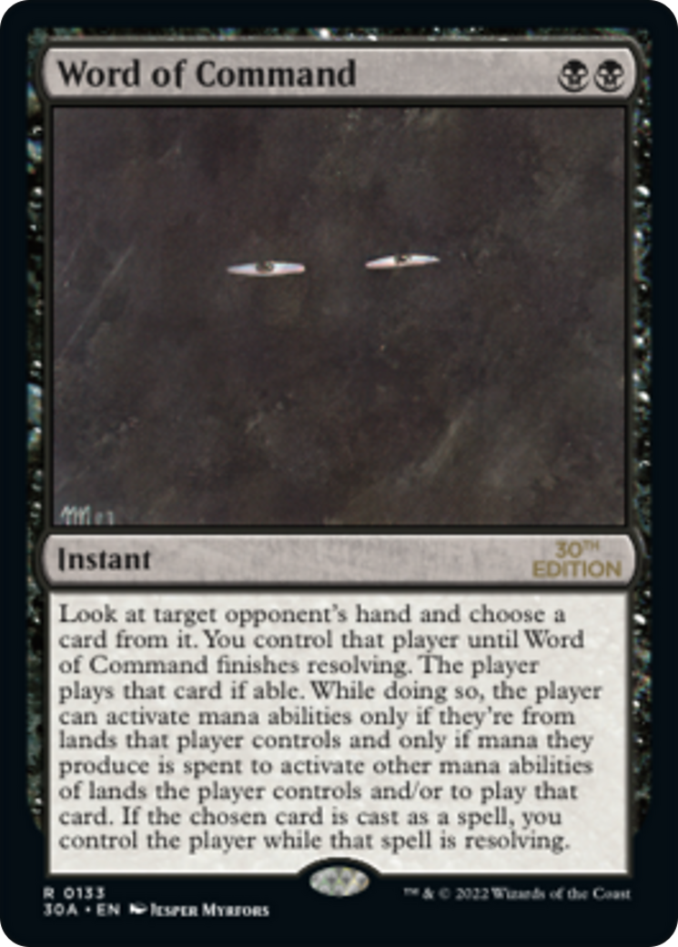 Word of Command (Modern Frame)