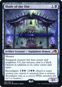 Blade of the Oni (089) (Prerelease) - Foil