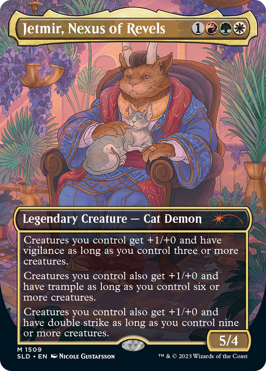 Jetmir, Nexus of Revels (1555) (Display Commander) (Reversible) (Thick Stock) (SLD)