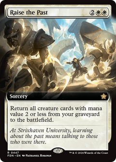 Raise the Past (0447) (Extended Art) - Foil